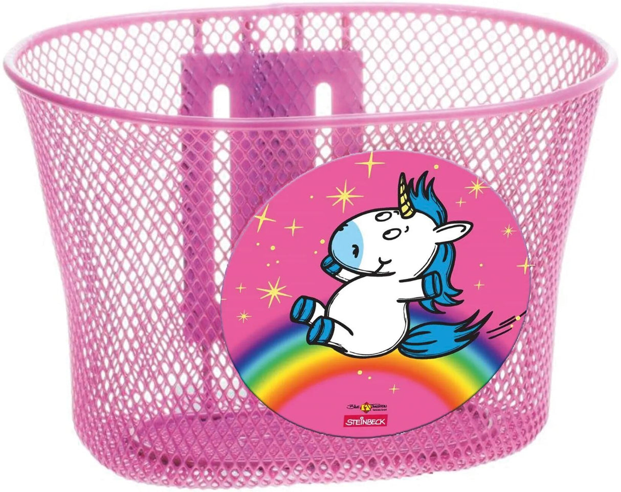 Panier de vélo pour enfants Bike Fashion, panier avant fr.basket licorne