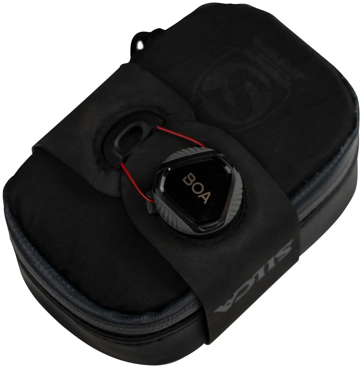 Sacoche de selle Silca mate sacoche de selle noir mat rouge