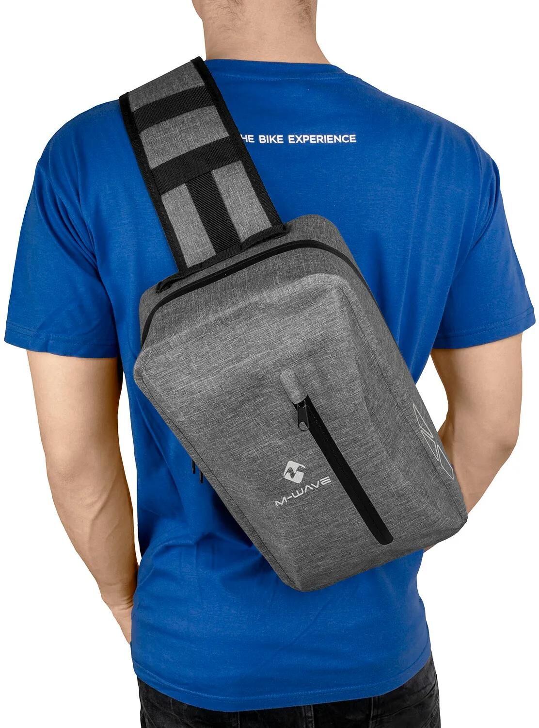 Sac de guidon M-wave Messenger de banlieue Sac de bar compact Sac de messager de banlieue comp.