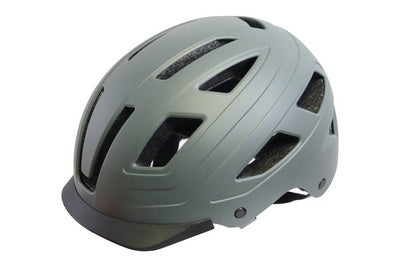 Casque de cycle QT Casque Urban Style Mat Gris Taille L 59-62 CM 2810387