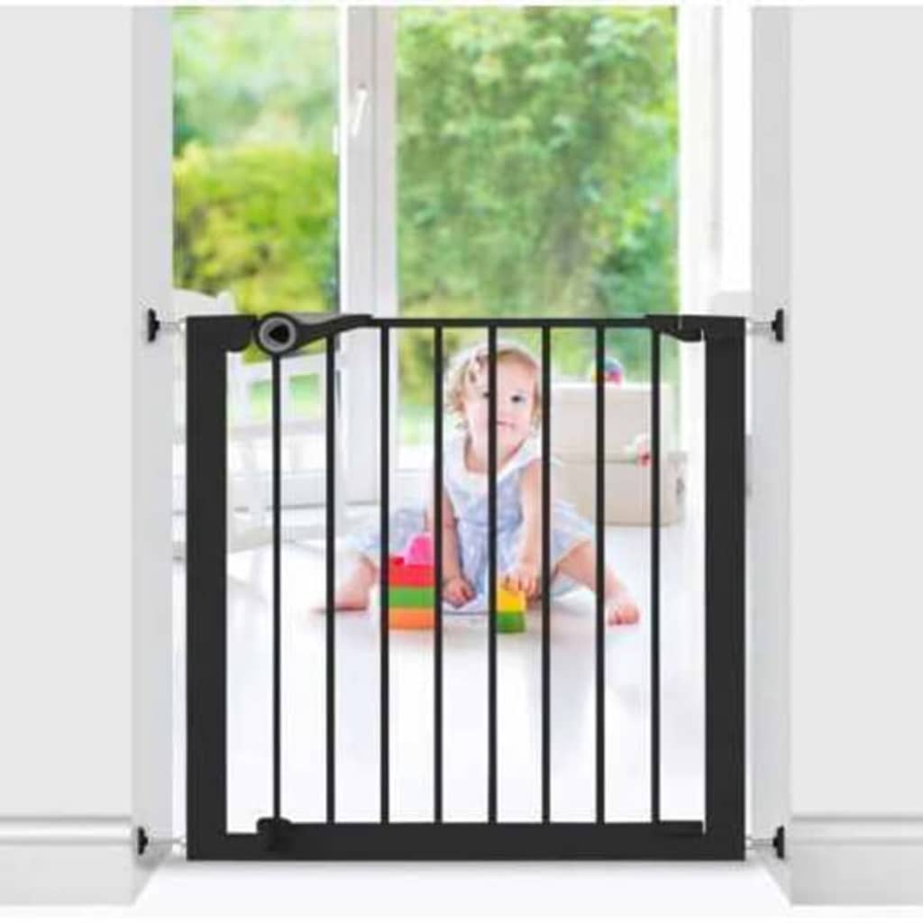 Noma Noma Safety Gate Easy Pressure Fit 75-82 cm Metal Black 94313