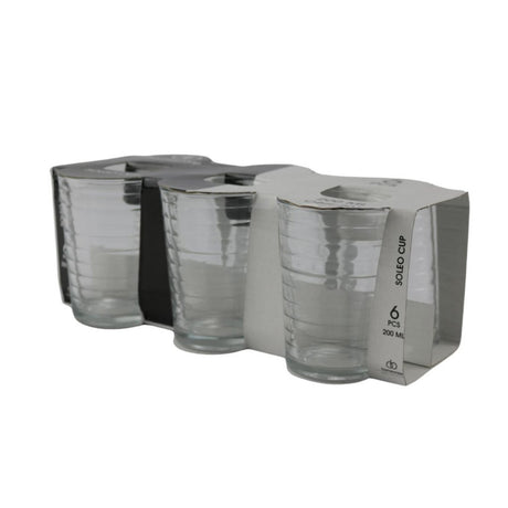 Verre à boire soleo 3 pièces 200ml | 6 pièces