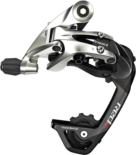 Dérailleur arrière Sram rouge 22 Dérailleur arrière rouge 22 voiture. ti. méd. gris b