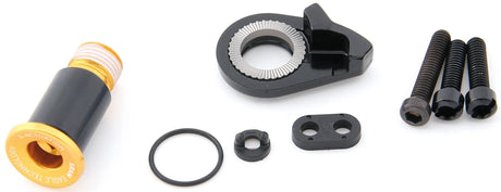Support de fixation dérailleur arrière Sram + vis lim. dérailleur arrière xx1 eagle.