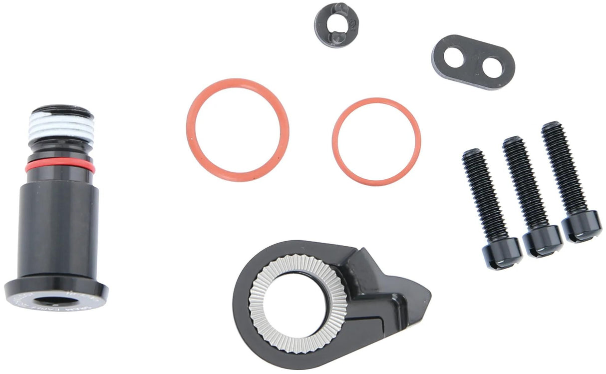 Support de fixation dérailleur arrière Sram + vis lim. dérailleur arrière xx1 eagle.