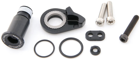Support de fixation dérailleur arrière Sram + vis lim. x01 dérailleur arrière aigle.
