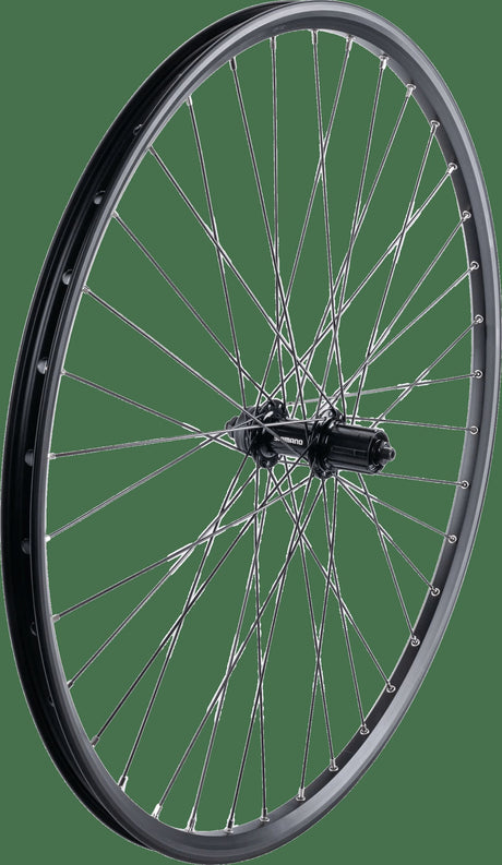 Roue arrière Contec taurus 21 + shimano fh-qc400. heure 29 aluminium hk sw 8-1 sp.sw 2,00