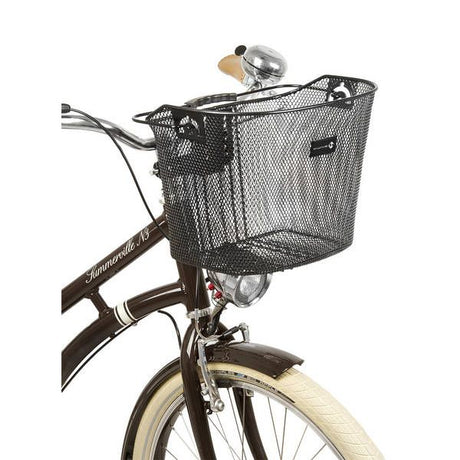 Panier M-wave noir amovible