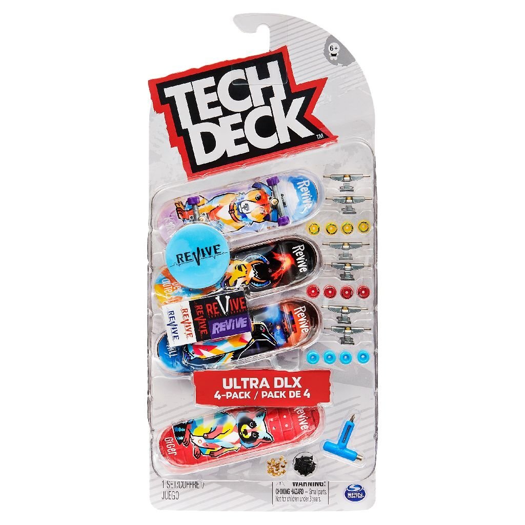 Tech Deck Tech Deck Ultra DLX Fingerboards 4-Pack