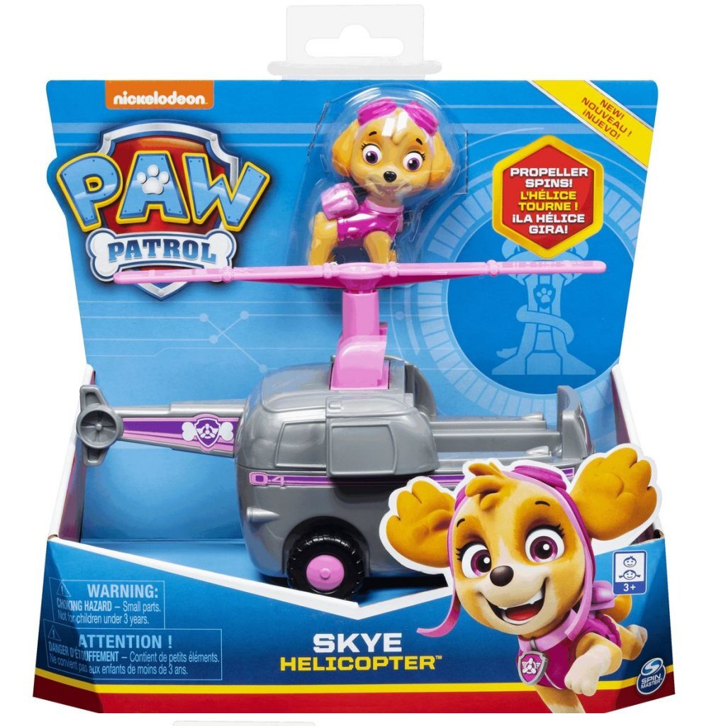 Paw Patrol Skye med køretøj