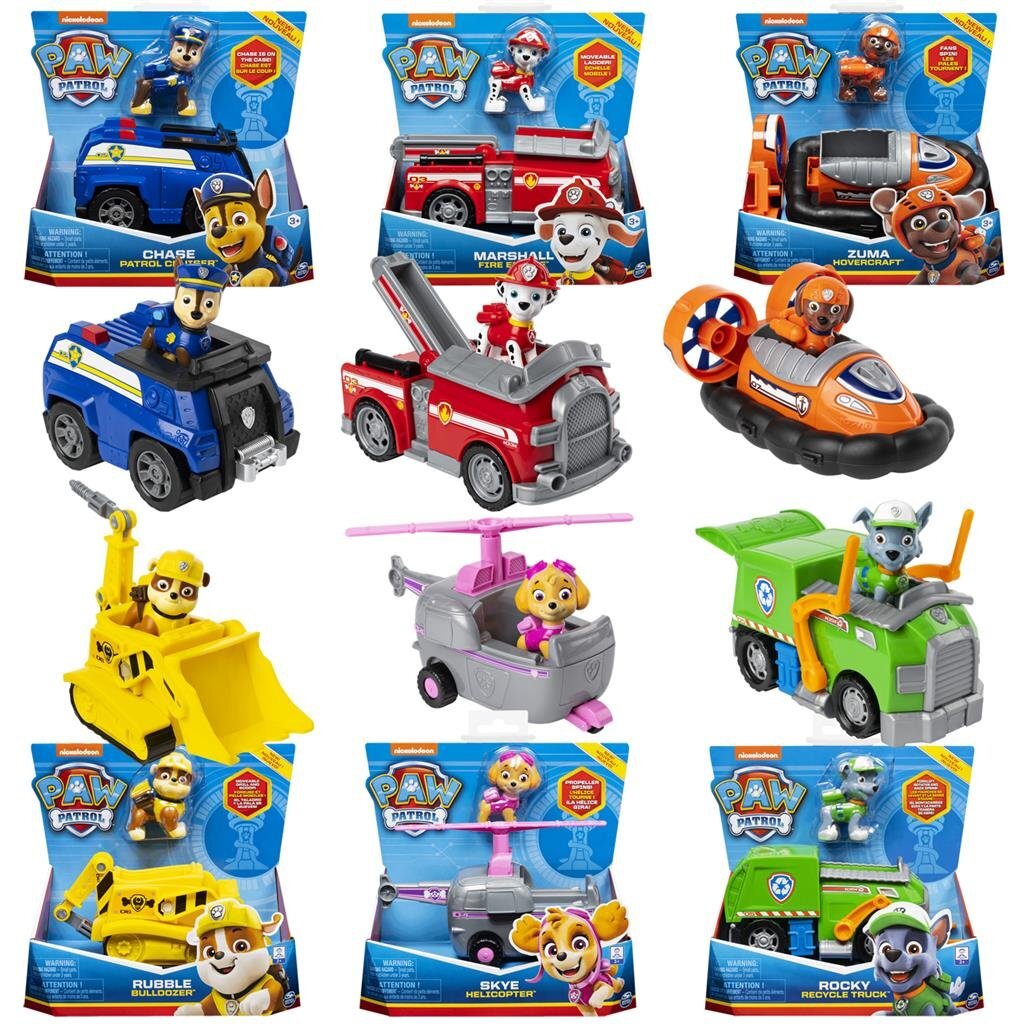 PAW PATROL -fordon med figur