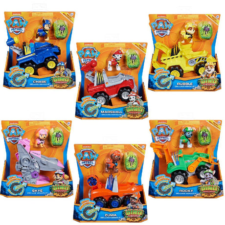 Paw Patrol Dino Rescue Chiot avec véhicule