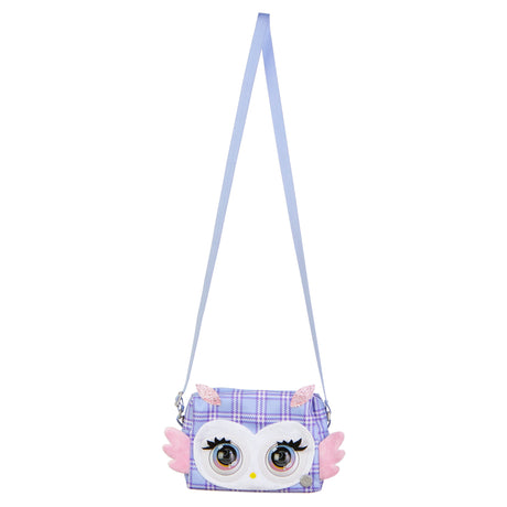 Sac à main animaux huée couture hibou + son