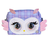 Sac à main animaux huée couture hibou + son