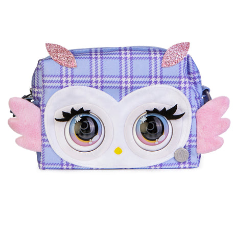 Sac à main animaux huée couture hibou + son