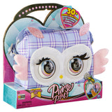 Sac à main animaux huée couture hibou + son