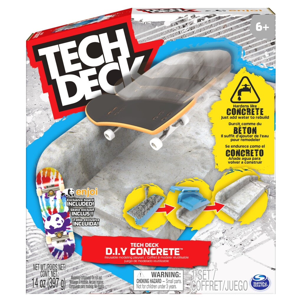 Deck Tech Deck D.I.Y. Beton + płyta