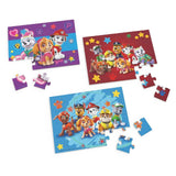 PAW PATROL 3IN1 PUBIDE WOODEN DANS LA BOX 3X24 PIÈCES