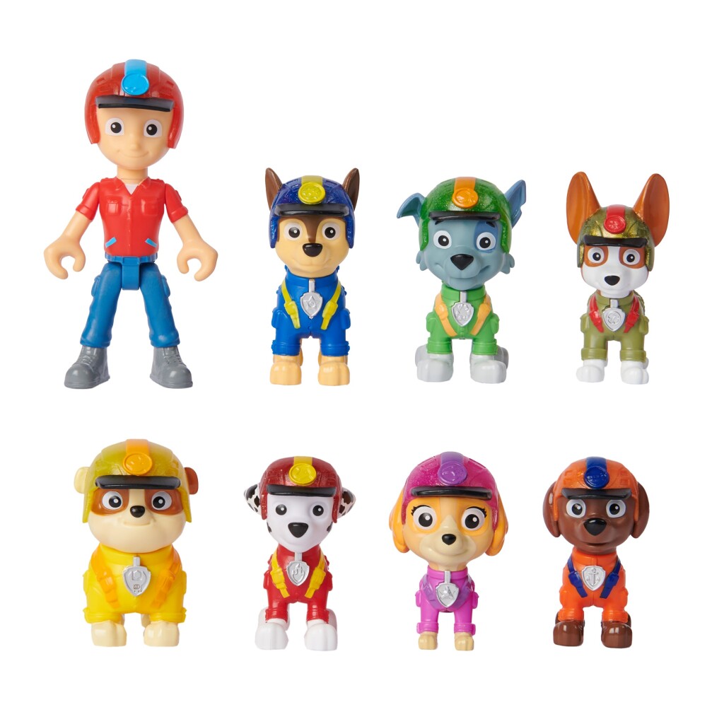 Figurines de chiots de la jungle Paw Patrol, 8 pièces