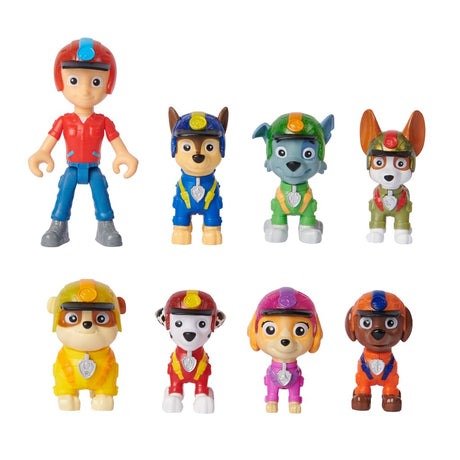 Figurines de chiots de la jungle Paw Patrol, 8 pièces