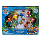 Figurines de chiots de la jungle Paw Patrol, 8 pièces