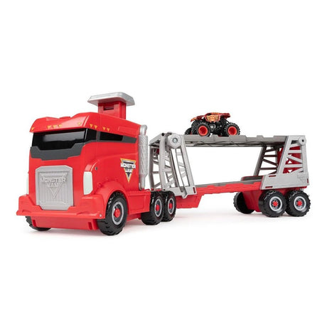 Transporteur de confiture monstre + camion monstre