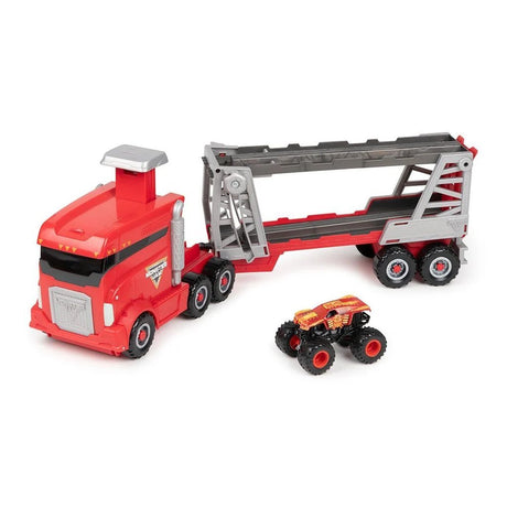 Transporteur de confiture monstre + camion monstre