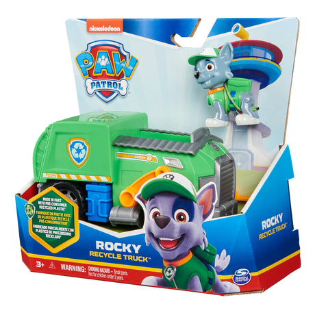 Camion poubelle rocheux Paw Patrol