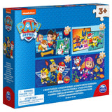 PAW PATROL BUT BOX 4 Drewniane łamigłówki 12-16-20-24 sztuki