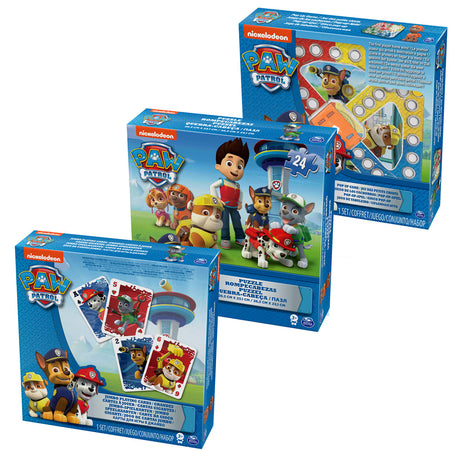 Pack de 3 jeux Paw Patrol