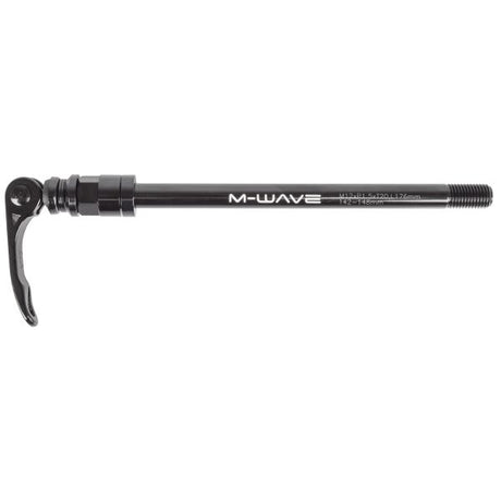 Axe traversant M-wave Axe robuste Shimano avec montage sur remorque