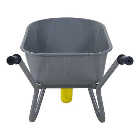 Produits Altrad brouette solide 80 complète peinte en gris plus roue