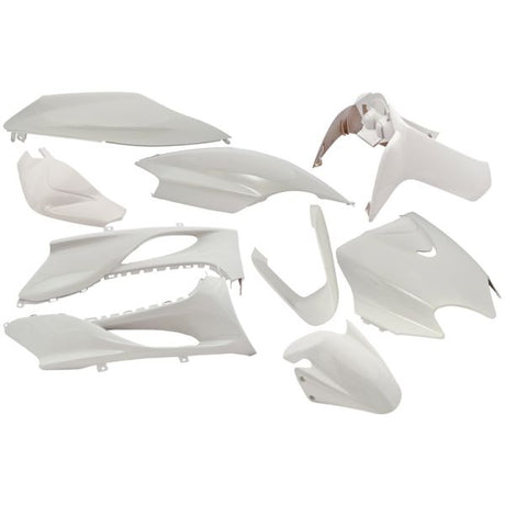 Edge Storage 9-Chice pour Yamaha Jog R MBK Machg - Metallic White