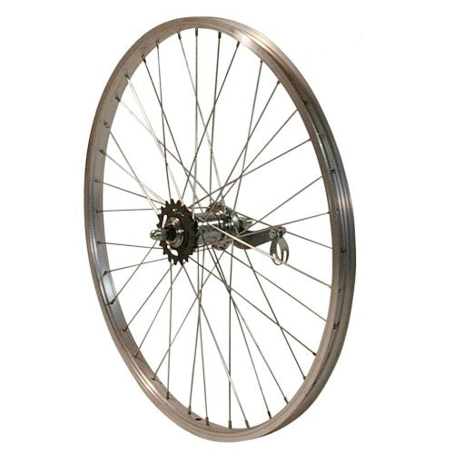Roue arrière HZB 24 pouces Etro 507 Alu Remonaf Silver