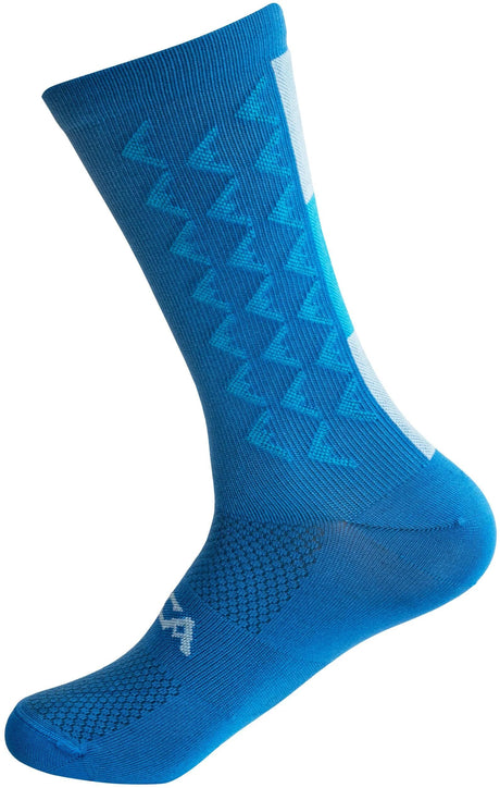 Silca chaussettes aero chaussettes hautes chaussette aero haute taille s bleu cyan