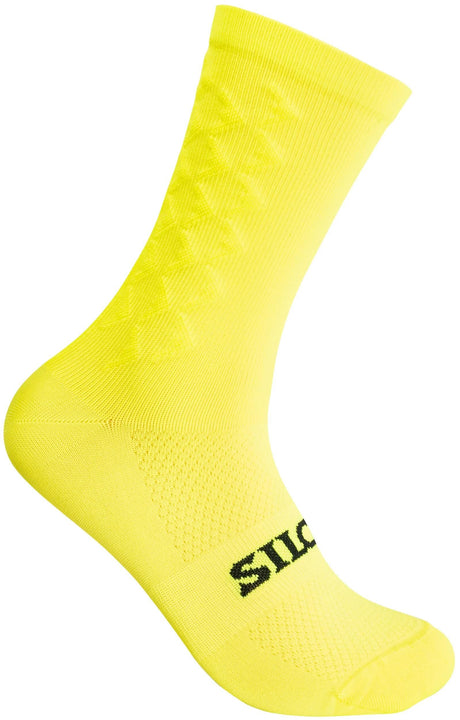 Silca chaussettes aero chaussettes hautes chaussette aero grande taille xl jaune