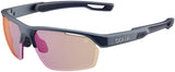 Lunettes Bollé victus pro acier bleu met. lave pho.