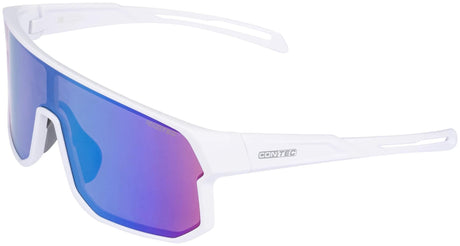 Contec lunettes de sport bliss revo ct lunettes bliss mat blanc polaire cypher vert
