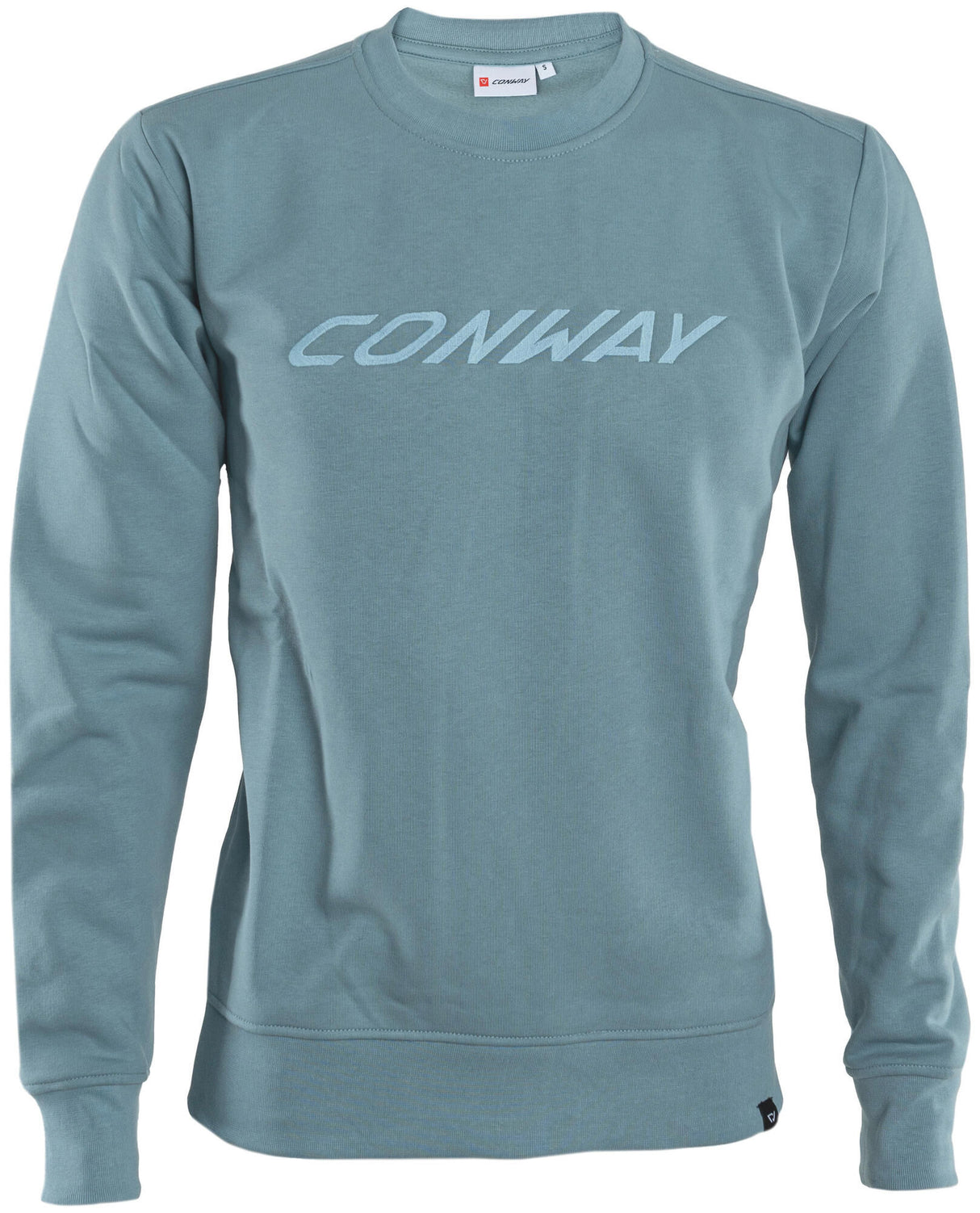 Conway sweat gros logo sweat gros logo taille l bleu pierre