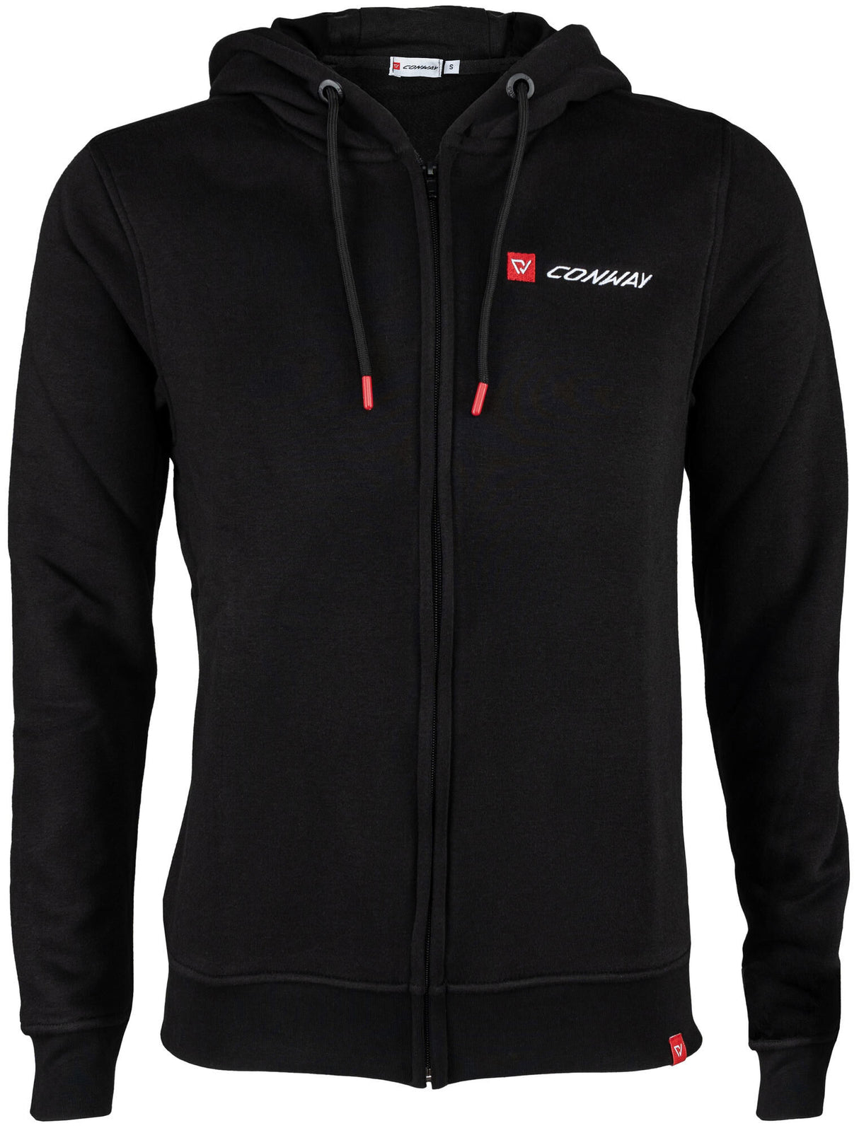Veste pull Conway avec capuche logoline veste sweat à capuche logoline taille l noir