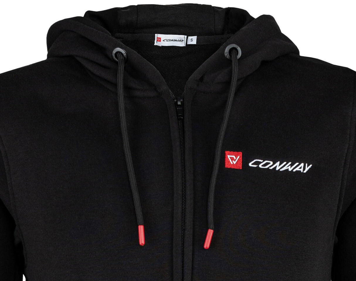Veste pull Conway avec capuche logoline veste sweat à capuche logoline taille m noir