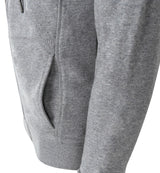 Contec veste sweat avec capuche zip brillant ct zip sweat à capuche zip brillant taille, xl gris clair