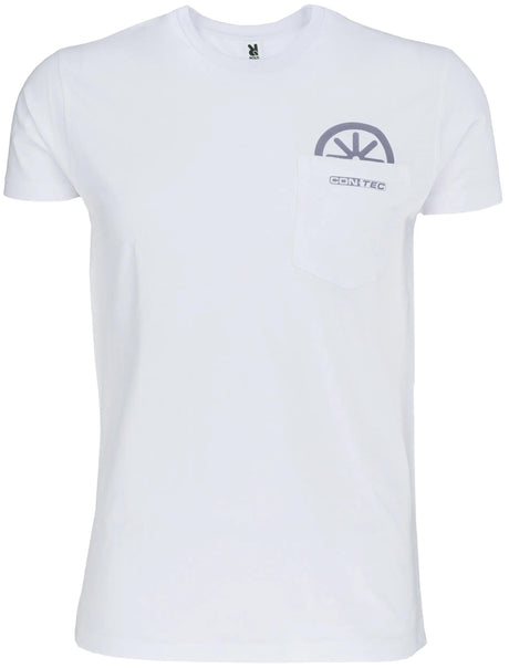 Contec t-shirt chemise cachée ct t-shirts caché.shirt blanc gr. m