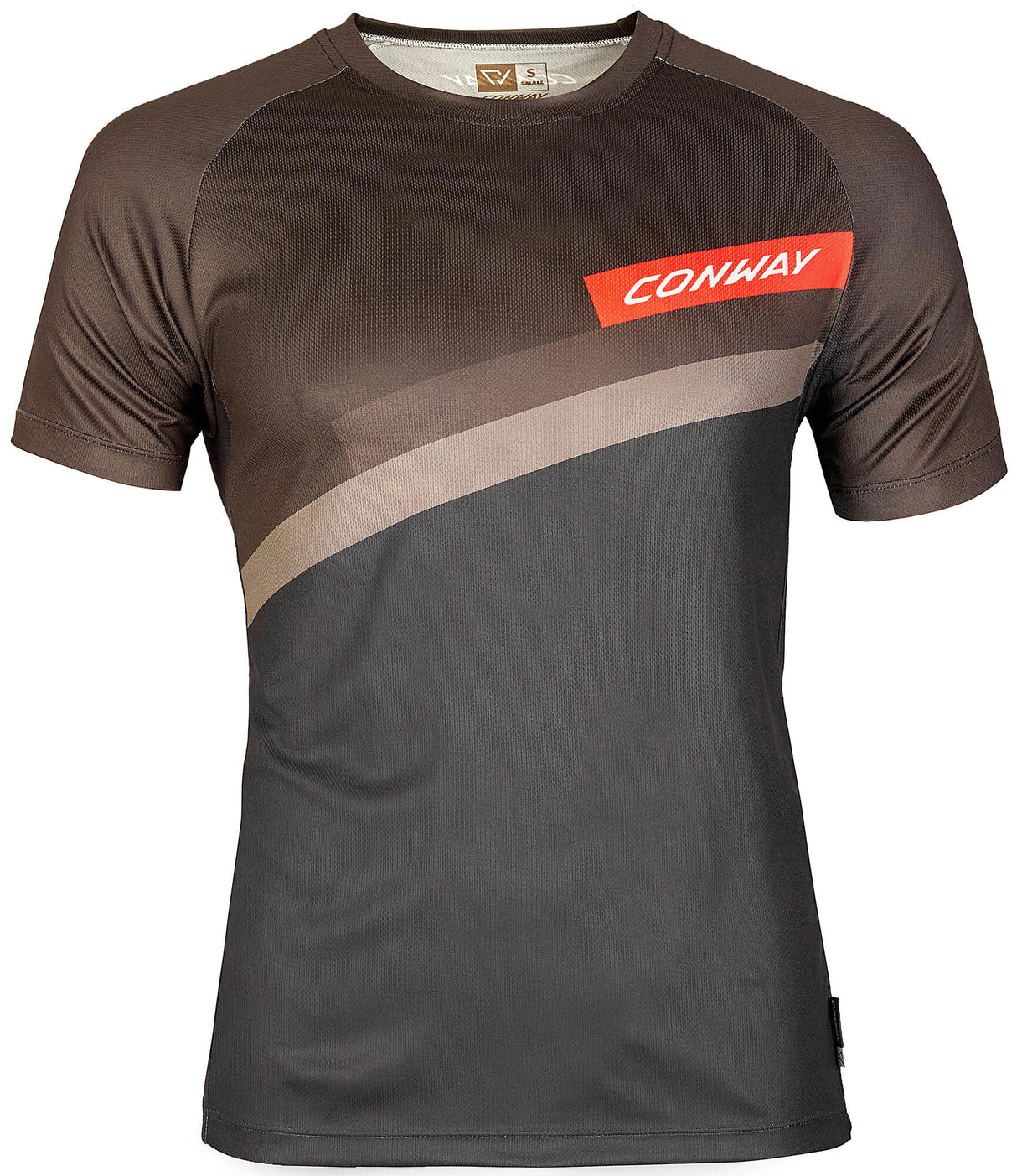 Conway chemise à manches courtes ride tee ss t-shirt ride tee ss xl noir gris