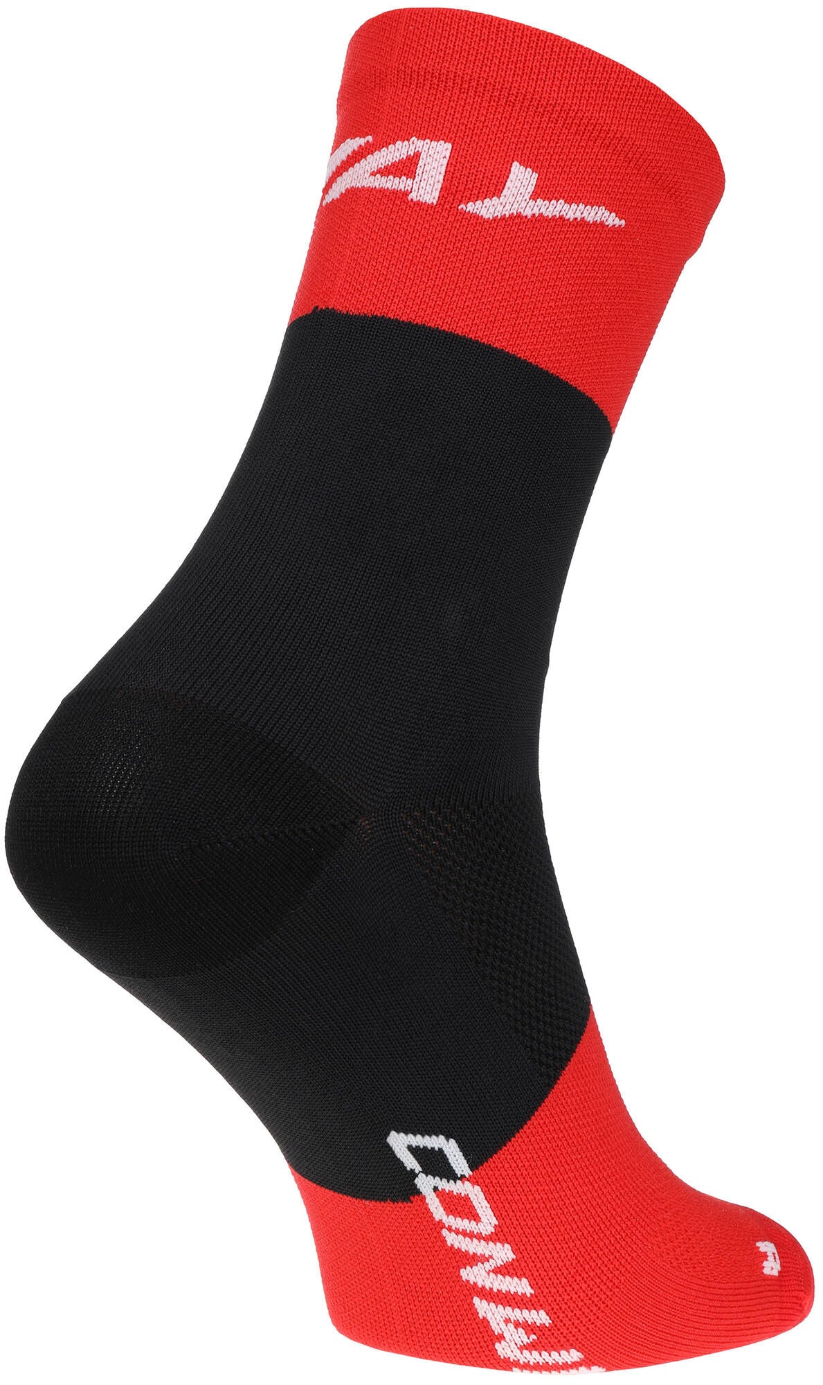 Conway chaussettes race chaussettes coupe haute chaussette course coupe haute taille 40-43 noir rouge