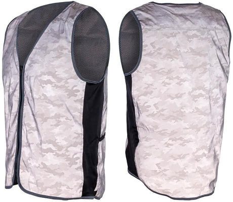 Wowow gilet de sécurité réfléchissant titane refl.vest titane taille s