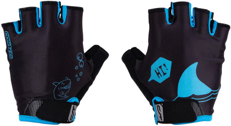 Contec gant enfant sharky ct enfant.main. requin gr. s, noir bleu