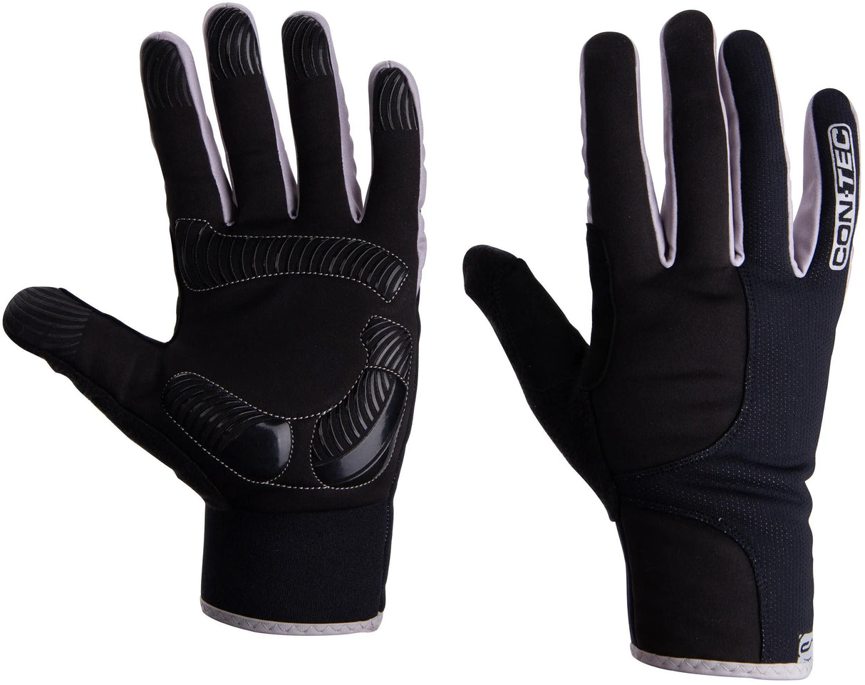 Gant d'hiver Contec sombre touch ct win.hand. toucher pâle gr. xxl, gris noir
