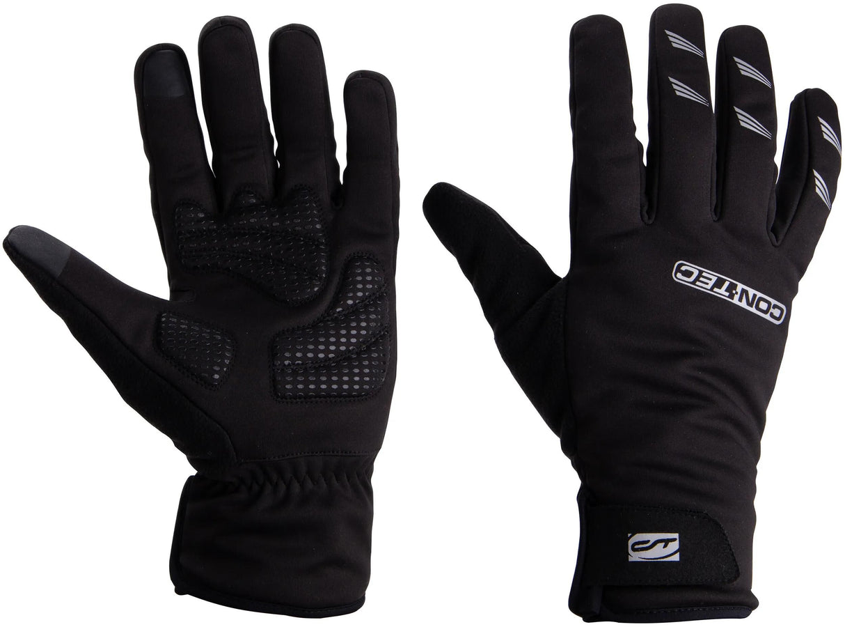 Contec gant d'hiver frigid tr ct win.hand. glacial tr gr. s, gris noir