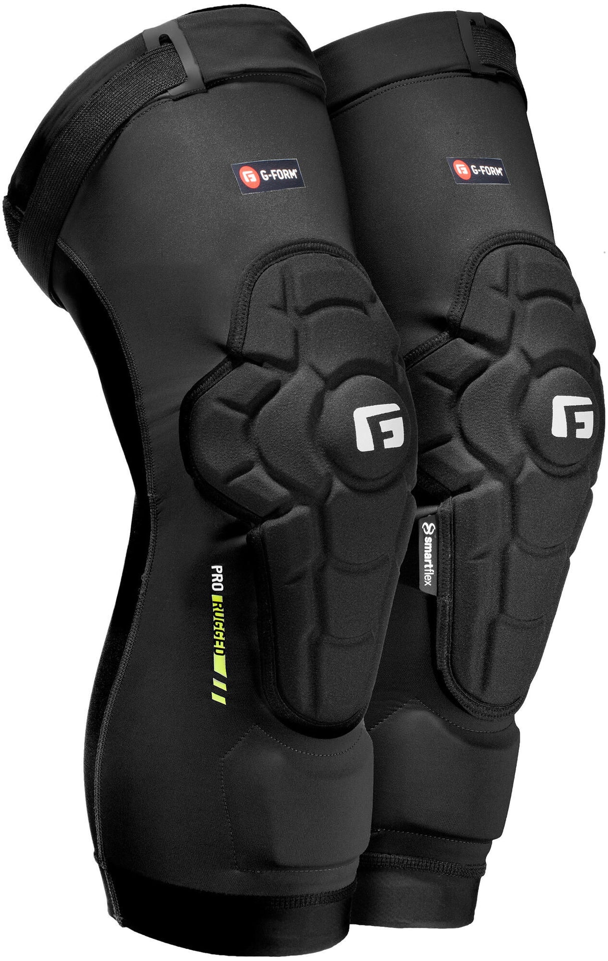 Protection de genou en forme de G pro robuste 2 protections de genou. pro robuste 2 xxl noir